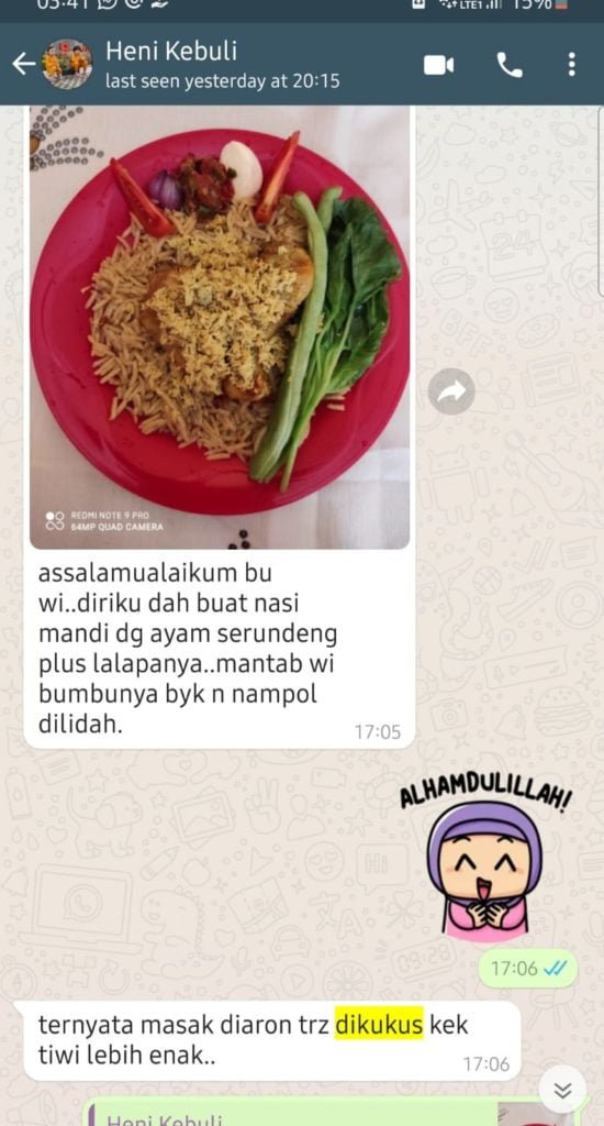 Bumbunya...berlimpah ^^