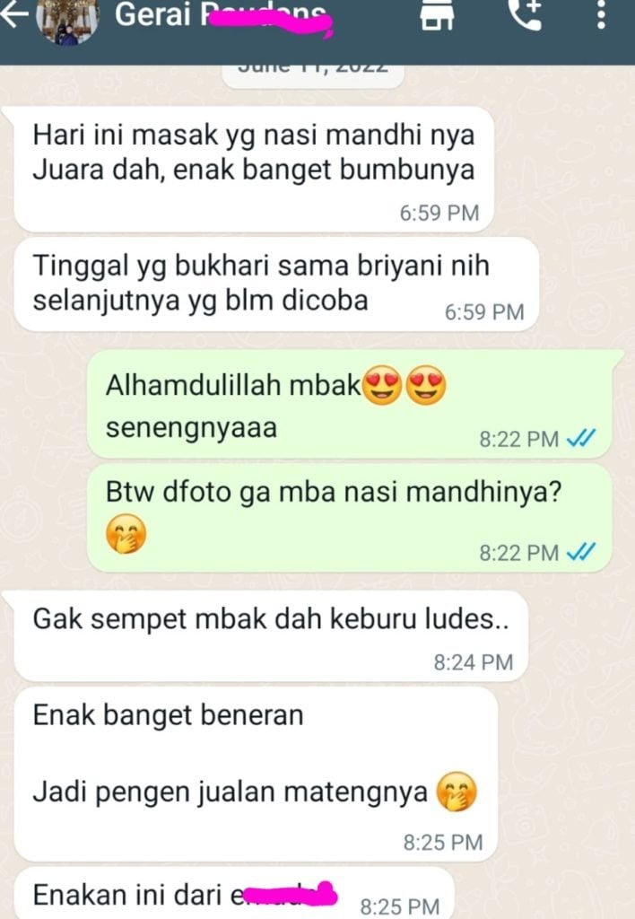 Alhamdulillah, seneng kalo pelanggan puas ^^